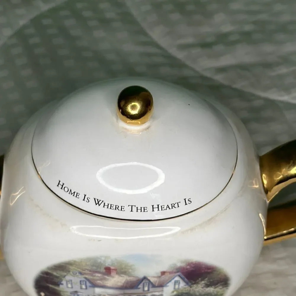 Thomas Kinkade Teapot,